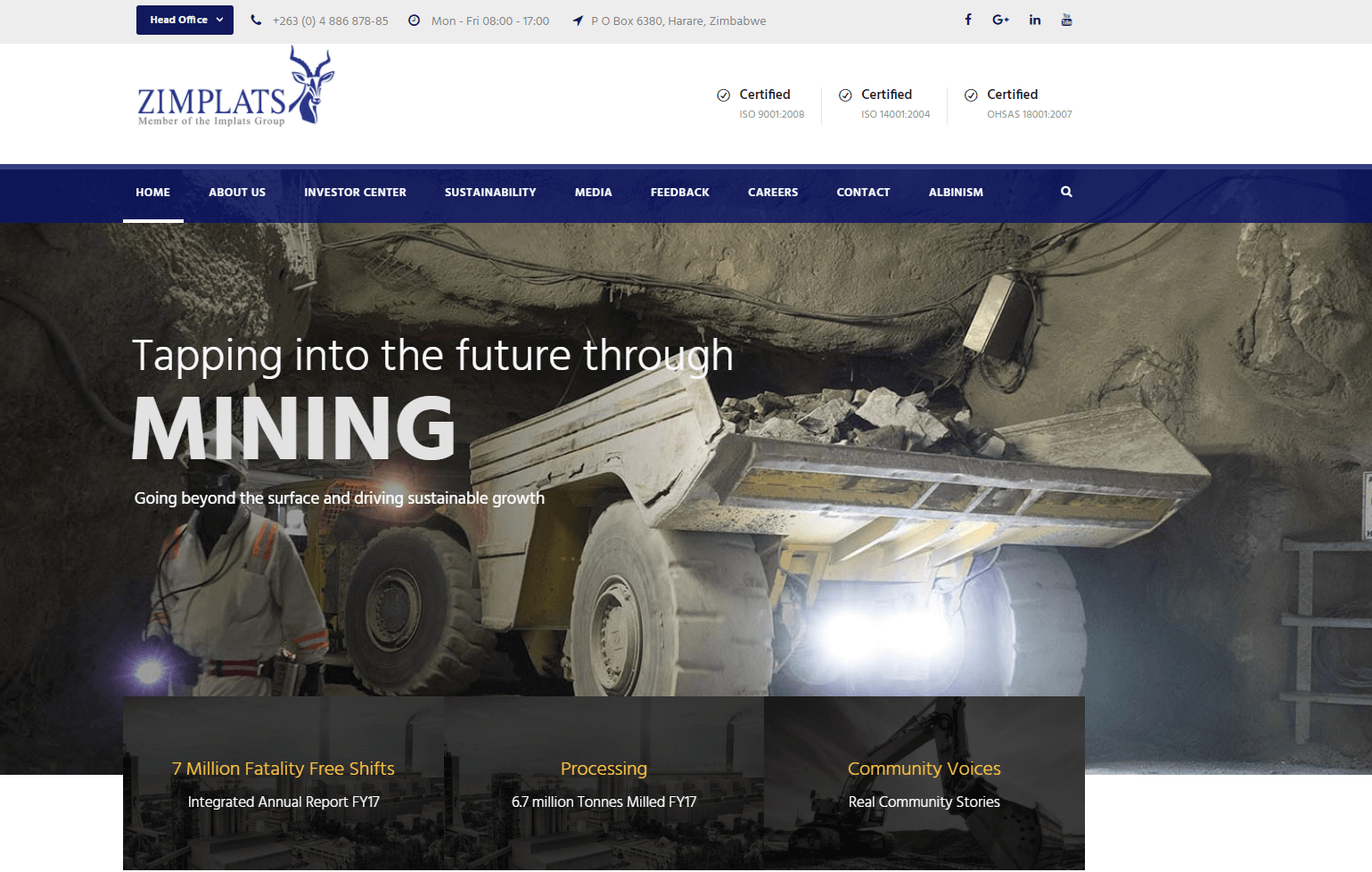 ZIMPLATS website
