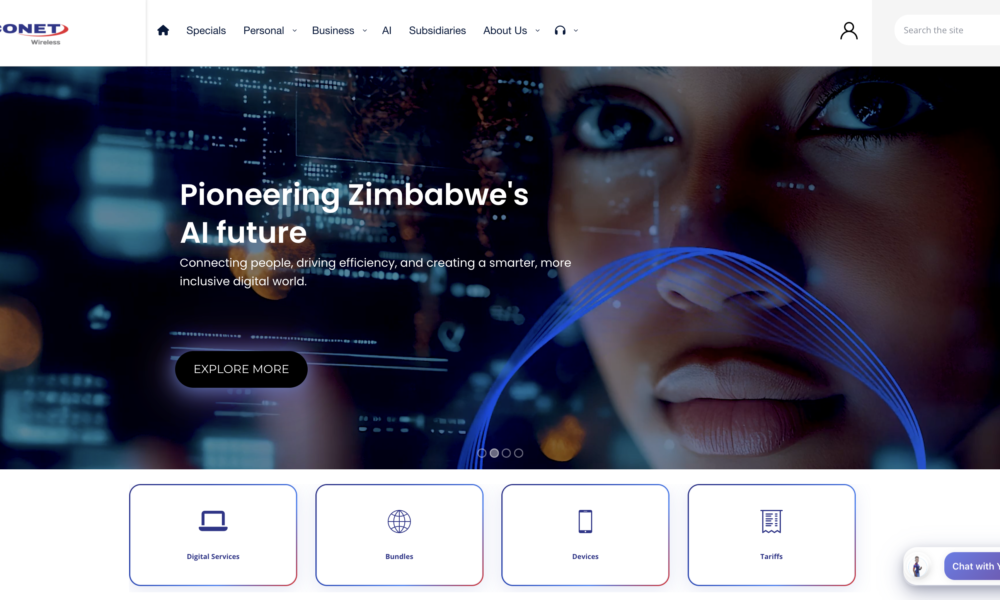Econet Website Snapshot Econet Website Snapshot